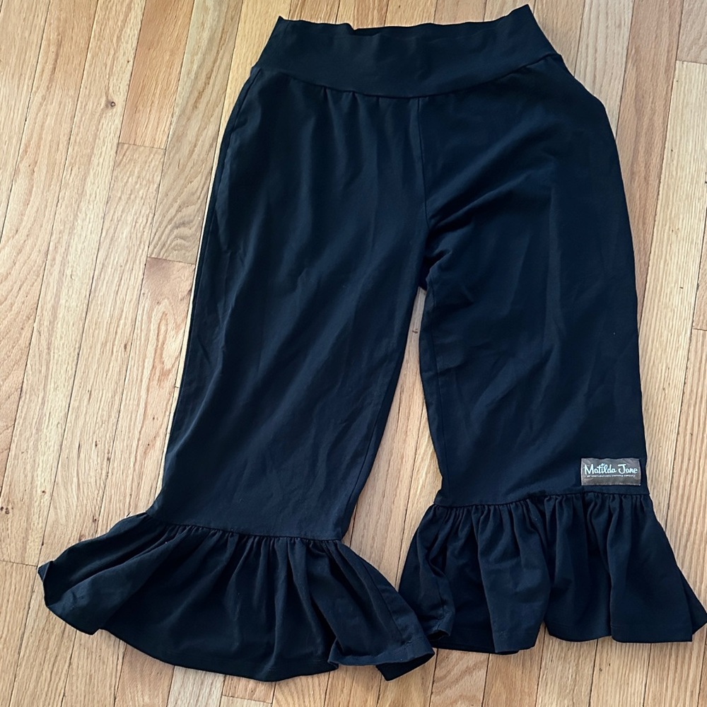 Matilda Jane Black Ruffle Adult Pants